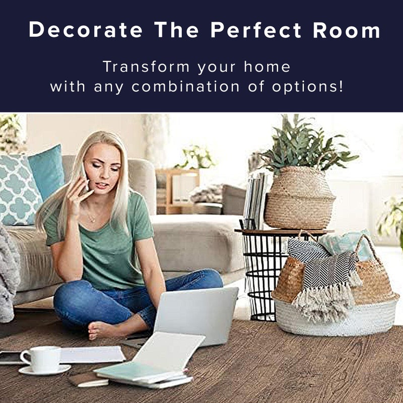 We Sell Mats Forest Floor Farmhouse 3/8 Inch Thick Printed Foam Tiles, Premium Wood Grain Interlocking Foam Floor Mats, Anti-Fatigue Flooring â€“ Stylish Flooring Solution - Image 3